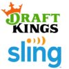 DraftKings & Sling logo